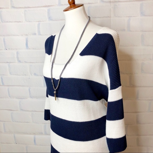 E X P R E S S : Classic “London” Striped Sweater - Picture 3 of 6